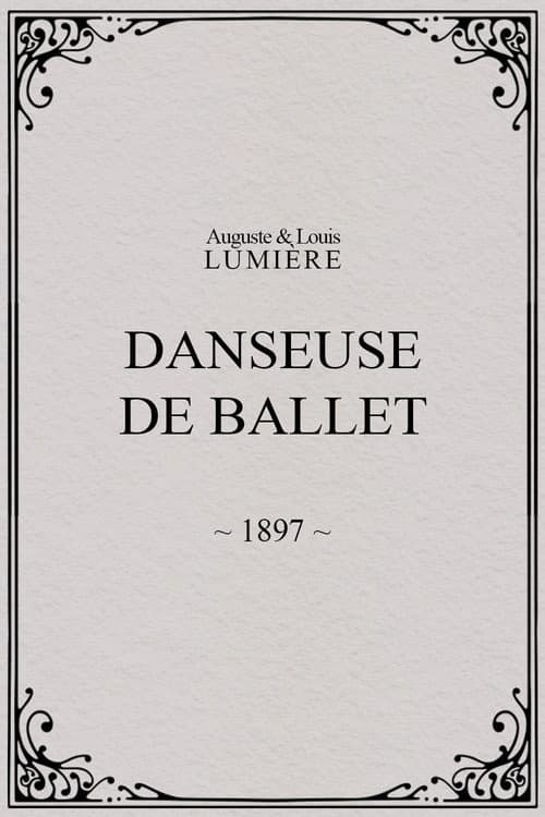Danseuse de ballet (1897) poster
