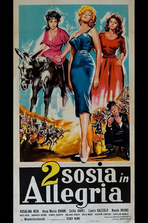 Due sosia in allegria (1956) poster