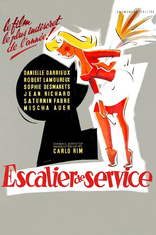 Escalier de service (1954) poster