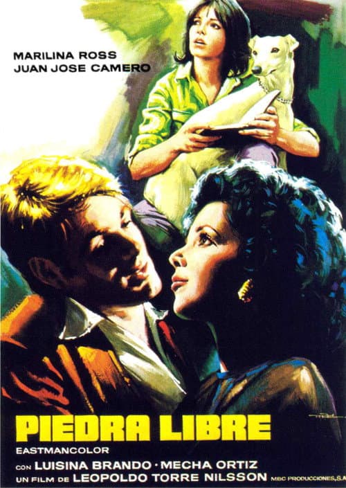 Piedra libre (1976) poster