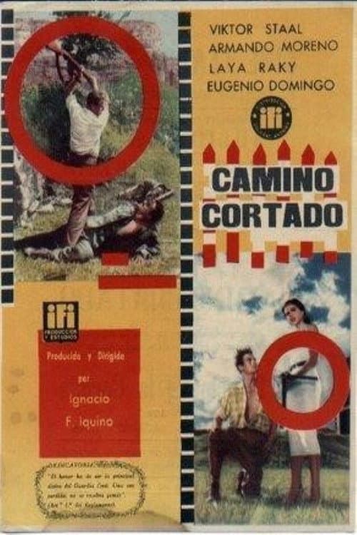 Camino cortado (1955) poster