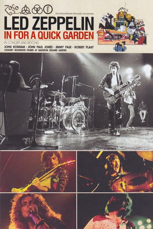 Led Zeppelin - In For A Quick Garden (1973) poster