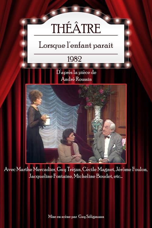 Lorsque l'enfant parait (1982) poster