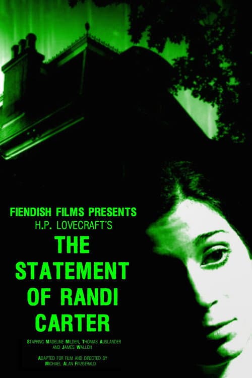 The Statement of Randi Carter (2012) poster
