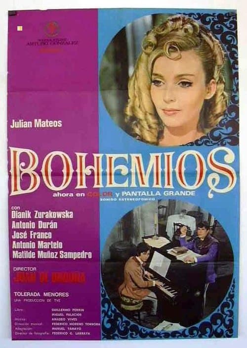 Bohemios (1969) poster