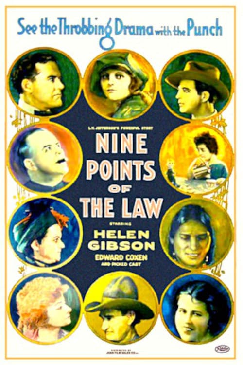 Nine Points of the Law (1922) poster