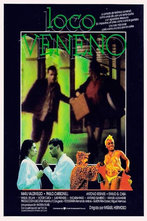 Loco veneno (1989) poster