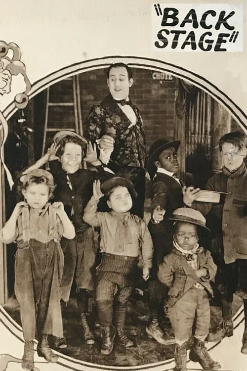 Back Stage (1923) poster