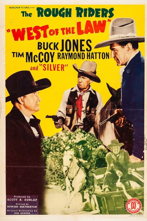 West of the Law (1942) poster