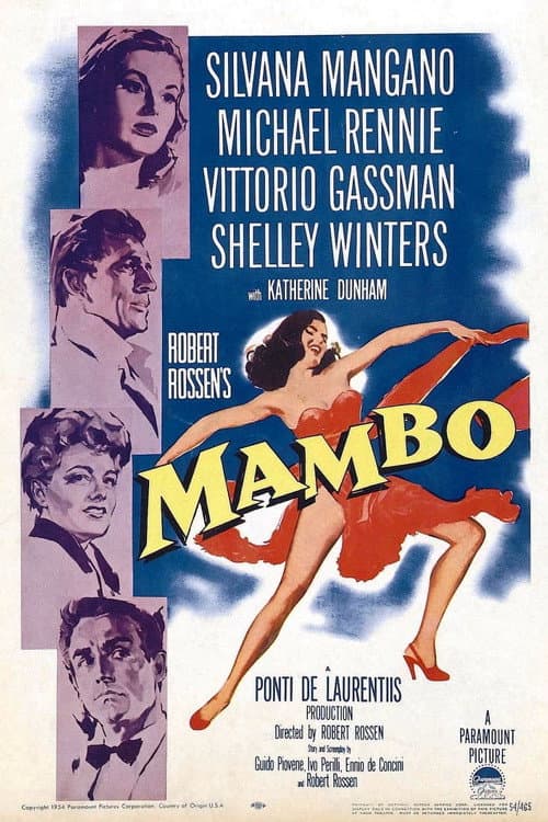 Mambo (1954) poster