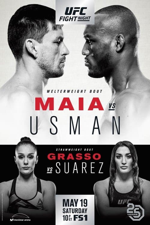 UFC Fight Night 129: Maia vs. Usman (2018) poster