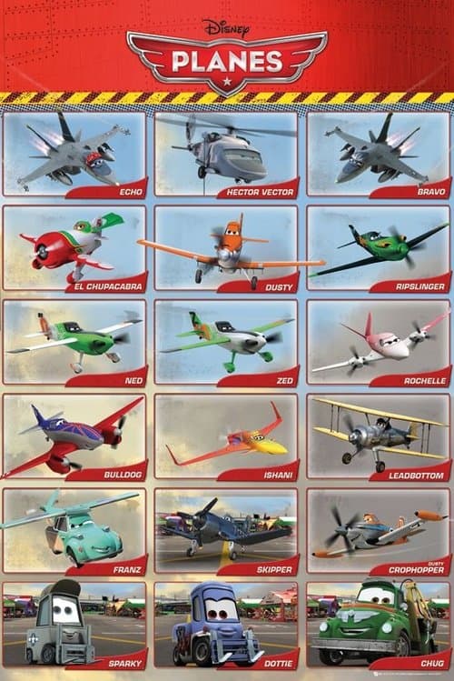 Planes: Meet the Stars (2013) poster