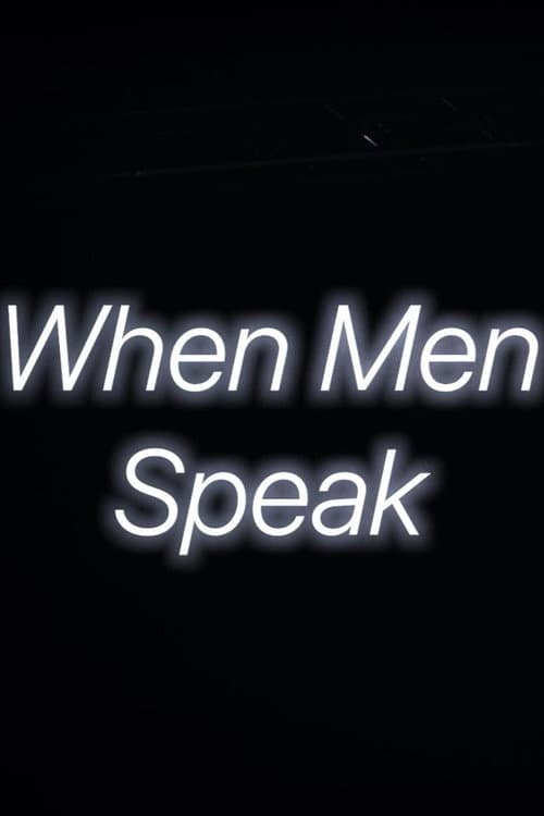 When Men Speak (2026) poster