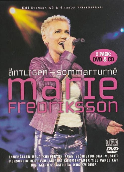Marie Fredriksson: Äntligen - Sommarturné (2001) poster