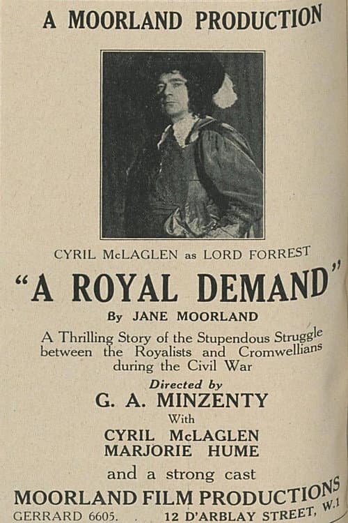 A Royal Demand (1933) poster