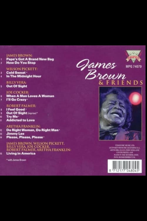James Brown & Friends: A Night of Super Soul (1987) poster