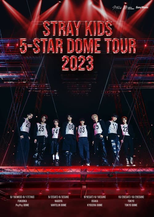 Stray Kids Dome Tour [5-STAR] in Nagoya (2024) poster