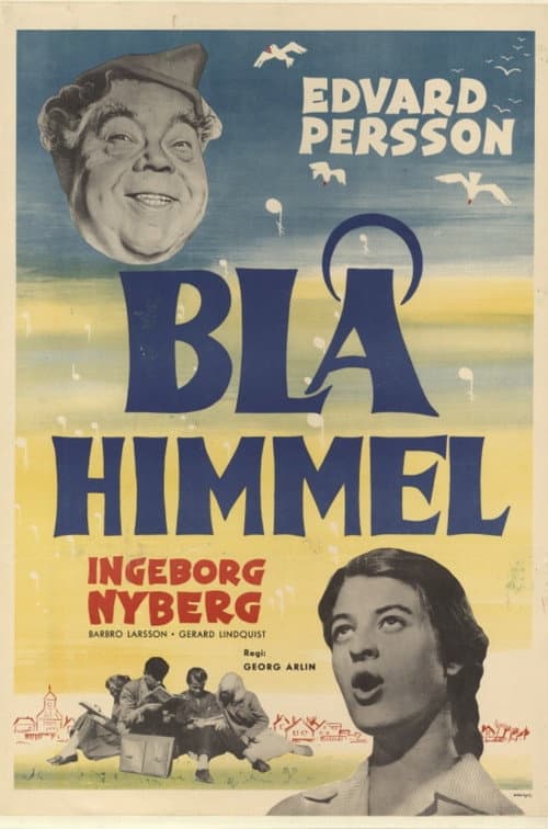 Blå himmel (1955) poster