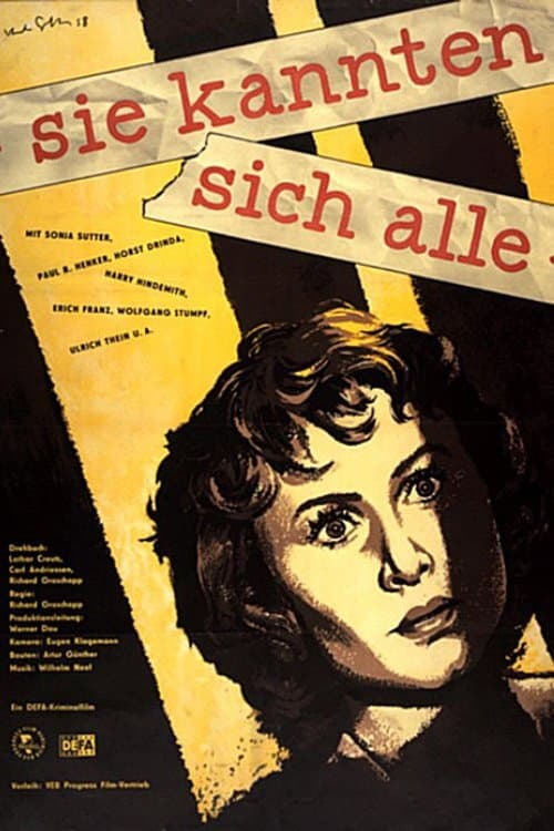 Sie kannten sich alle (1958) poster