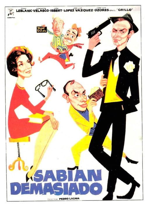 Sabían demasiado (1962) poster