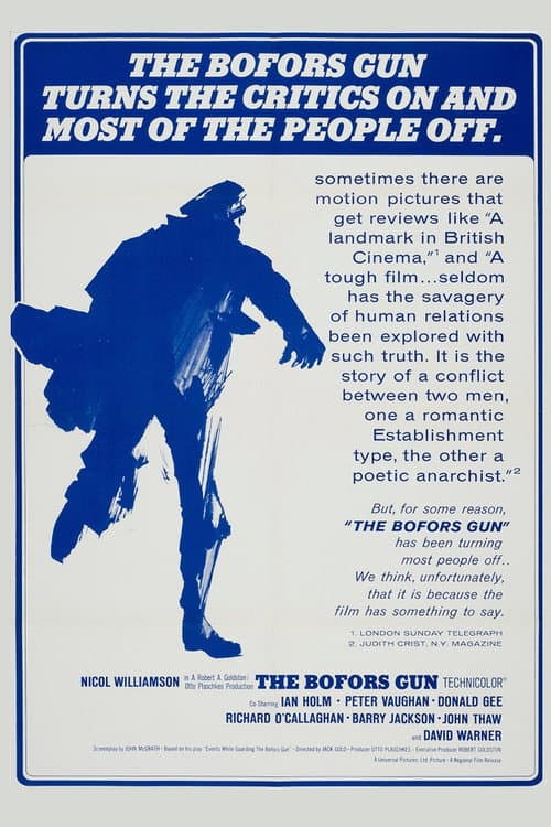 The Bofors Gun (1968) poster