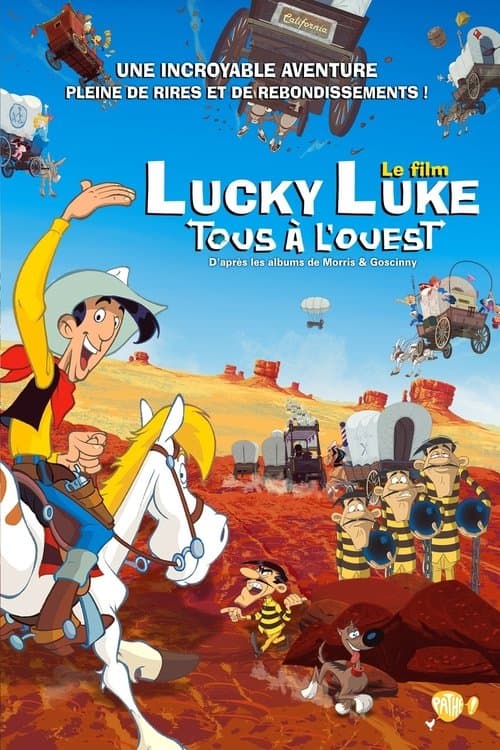 Go West, Lucky Luke: Op Naar het Westen (2007) poster