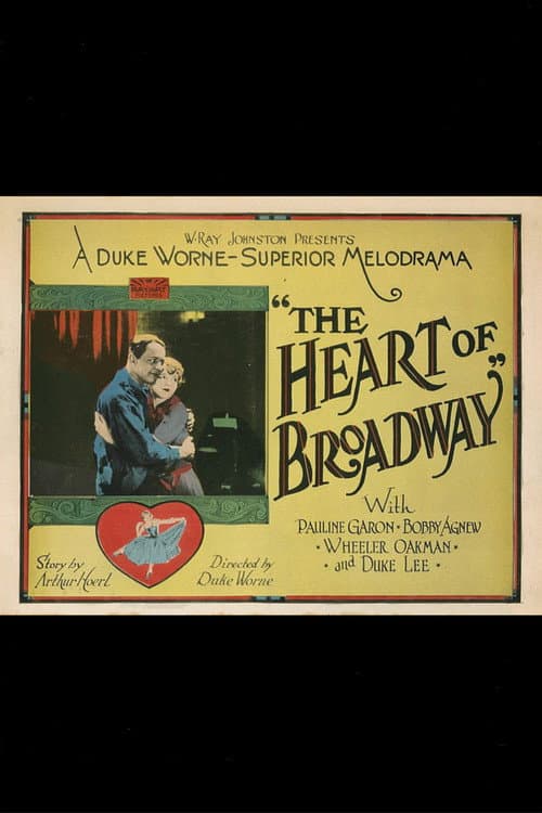 The Heart of Broadway (1928) poster