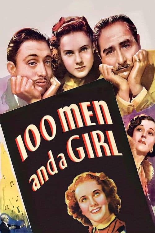 One Hundred Men and a Girl (1937) poster
