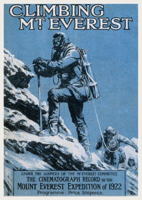 Climbing Mount Everest (1922) poster