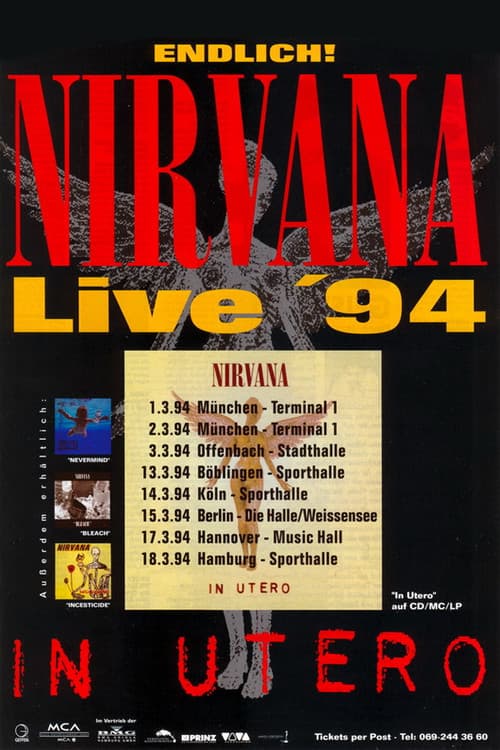 Nirvana: Terminal 1, Munich (1994) poster