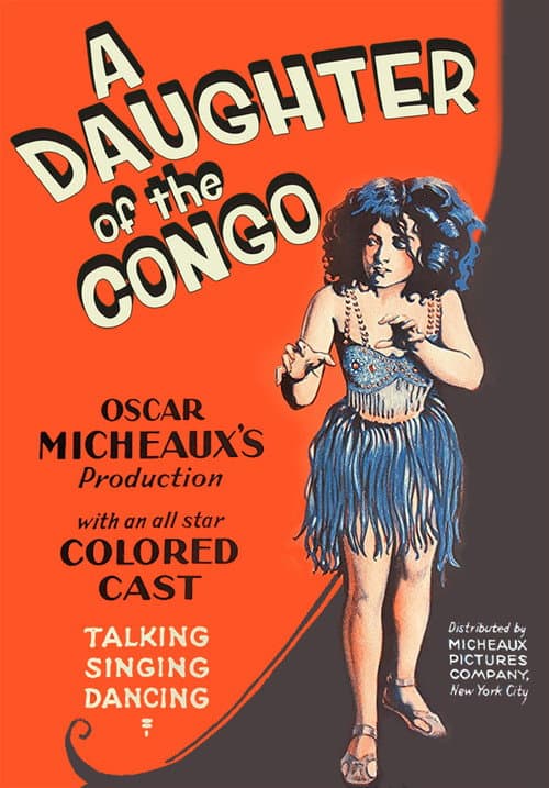 A Daughter of the Congo (1930) poster