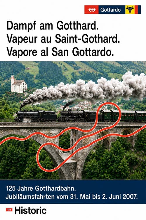 Vapeur au Saint-Gothard (2007) poster
