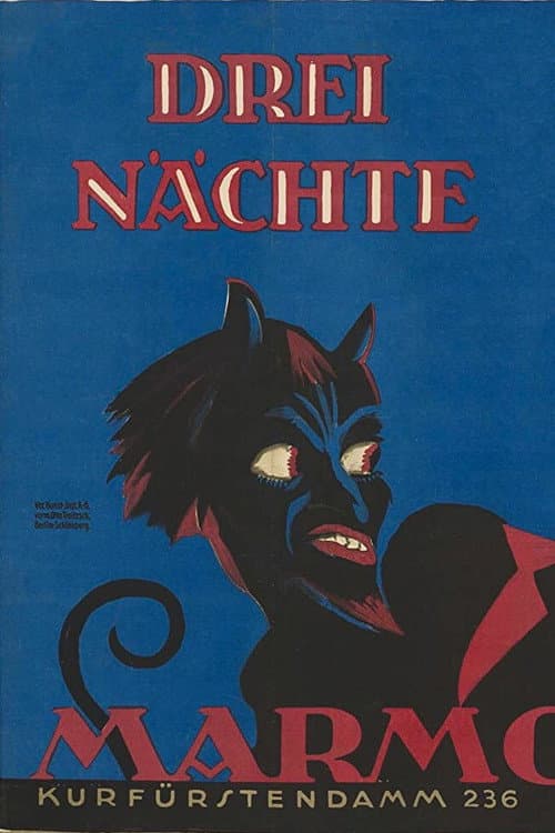 Drei Nächte (1920) poster
