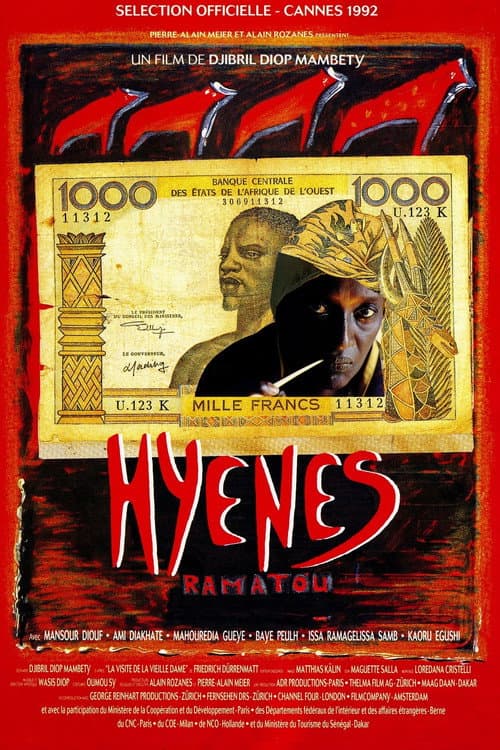 Hyènes (1992) poster