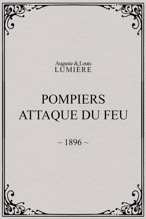 Pompiers : attaque du feu (1896) poster