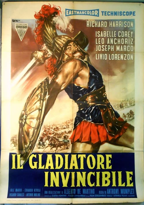 Il gladiatore invincibile (1961) poster