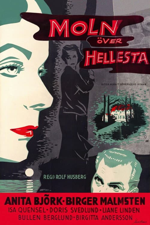 Moln över Hellesta (1956) poster