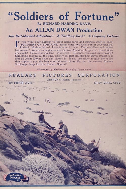Soldiers of Fortune (1919) poster