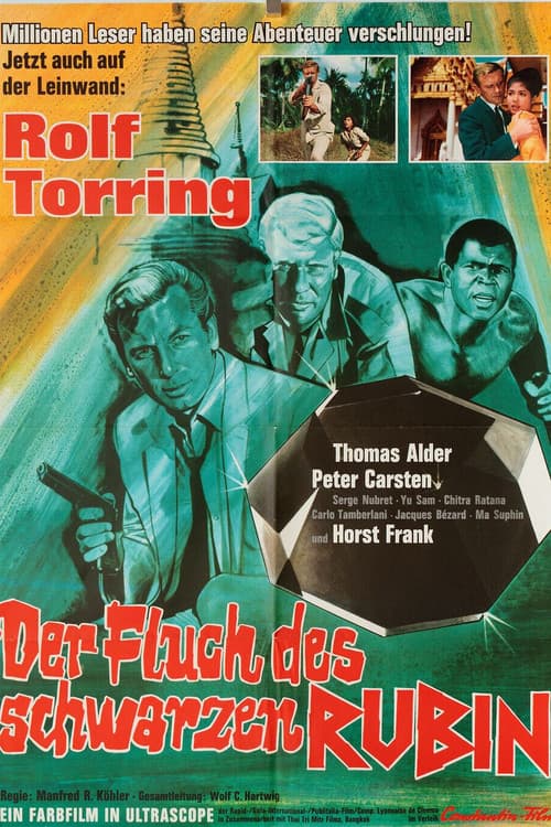 Der Fluch des schwarzen Rubin (1965) poster