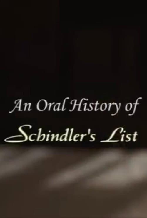 An Oral History of: Schindler's List (2018) poster