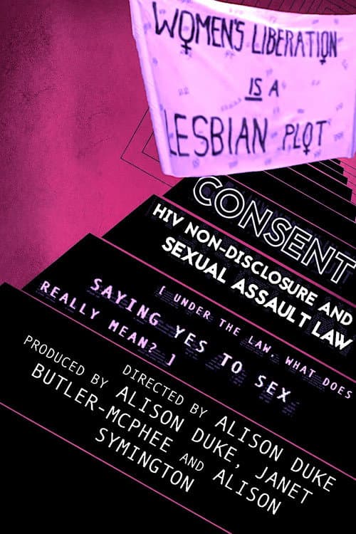 Consent: HIV non-disclosure and sexual assault law (2015) poster