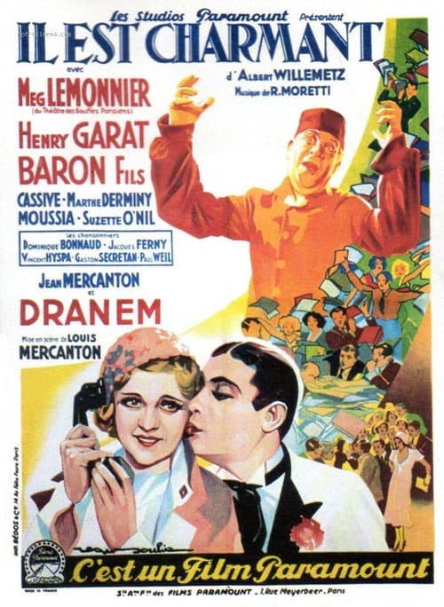 Il est charmant (1932) poster