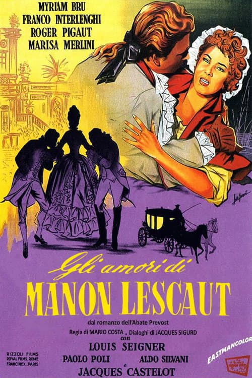 Gli amori di Manon Lescaut (1954) poster