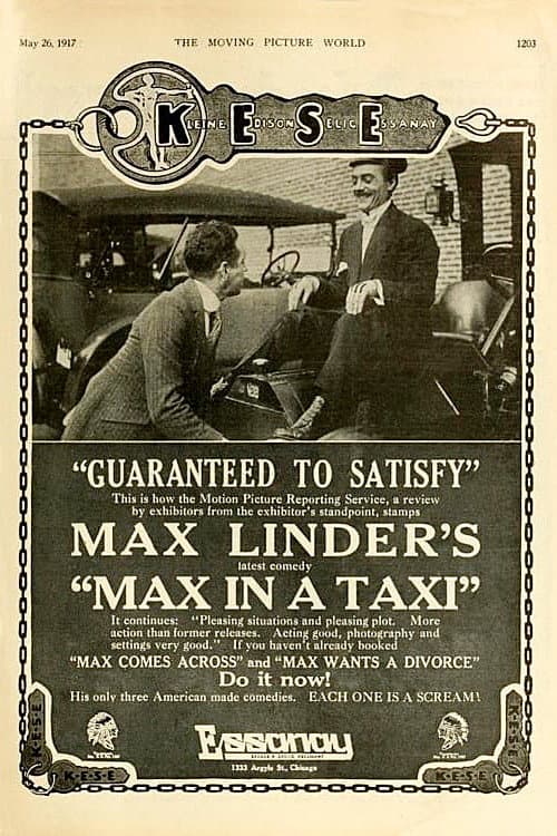 Max in a Taxi (1917) poster