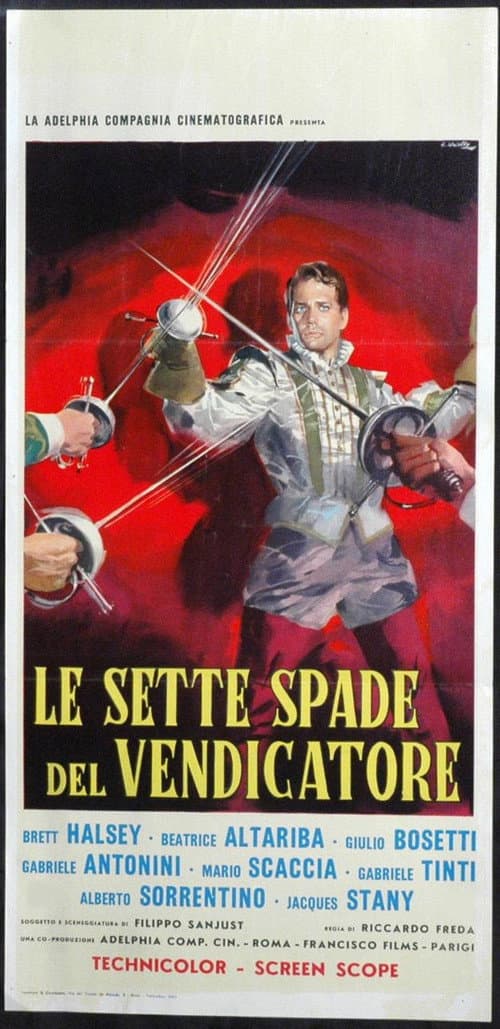 Le sette spade del vendicatore (1962) poster