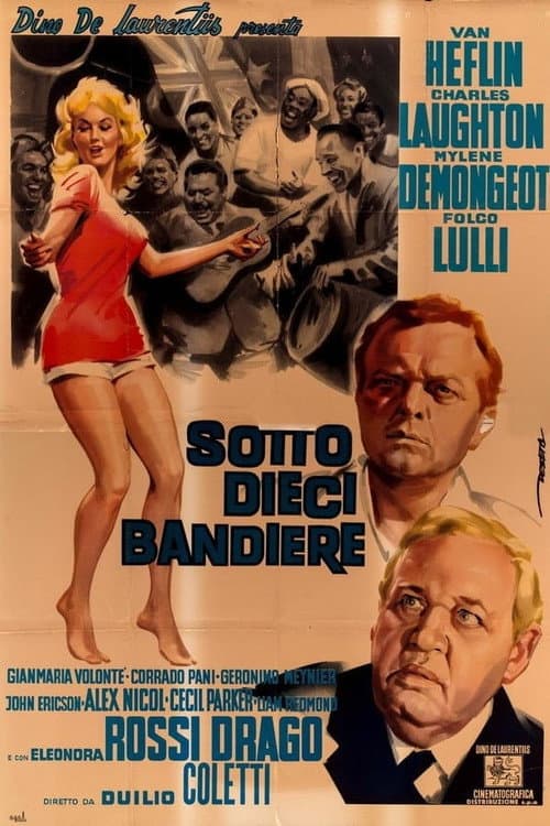 Sotto dieci bandiere (1960) poster