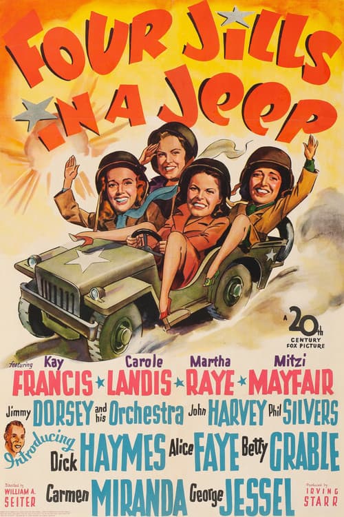 Four Jills in a Jeep (1944) poster