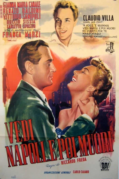 Vedi Napoli e poi muori (1951) poster
