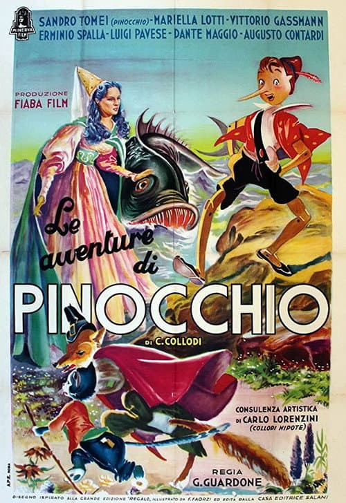 Le avventure di Pinocchio (1947) poster