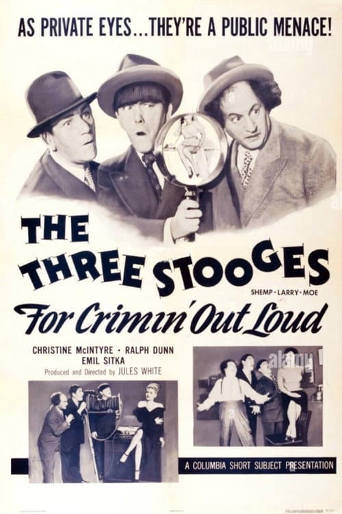 For Crimin' Out Loud (1956) poster